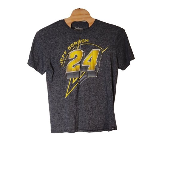 Chase Authentic Jeff Gordon #24 Tee‎ Shirt Gray Size L/XL Men's - Picture 1 of 5